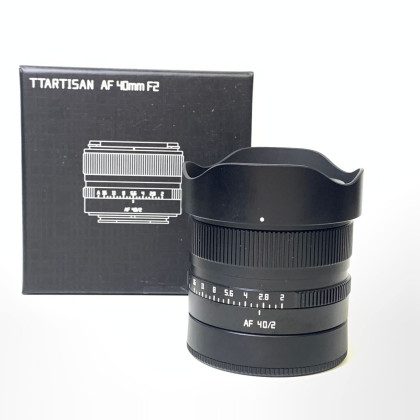 [USED] TTArtisan AF 40mm F2 Lens for Sony FE Mount (99% Like New With Box)