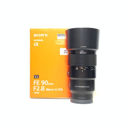 [Used] Sony FE 90mm F2.8 Macro G OSS Lens (94% Like New With Box)