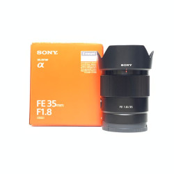 [USED] Sony FE 35mm F1.8 Lens (Unregistered Sony My Wty, 98% Like New With Box)
