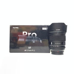 [USED] Viltrox AF 27mm F1.2 XF Lens for FUJIFILM X (97% Like New with Box)