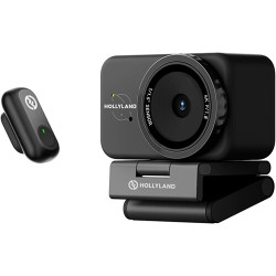 Hollyland Lyra Combo UHD 4K Webcam Streaming Bundle with LARK A1 Wireless Microphone (Black)