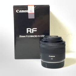 [DEMO Unit] Canon RF 35mm F1.8 Macro IS STM Lens (99.9% Like New with Box)