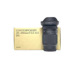 [USED] Sigma 20-200mm F3.5-6.3 DG Contemporary Lens for Sony E Mount (99% Like New with Box)