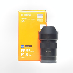 [USED] Sony Sonnar T* FE 55mm f1.8 ZA Lens (98% Like New with Box)