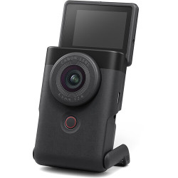[May Promo] Canon PowerShot V10 Vlog Camera (Black / Silver) [Online Redeem RM200 TnG Rebate]