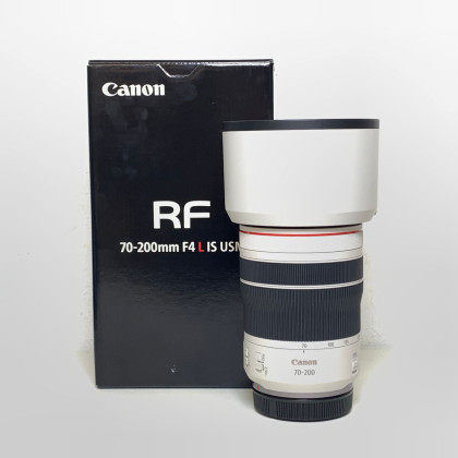 [DISPLAY UNIT] Canon RF 70-200mm F4L IS USM Lens (99.99% Like New With Box)