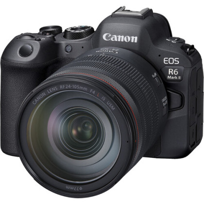 [August Sale] Canon EOS R6 Mark II Mirrorless Camera with 24-105mm F4 Lens