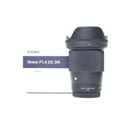 [USED] Sigma 16mm F1.4 DC DN Contemporary Lens for FUJIFILM X (98% Like New With Box)
