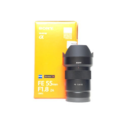 [USED] Sony Sonnar T* FE 55mm F1.8 ZA Lens (98% Like New with Box)