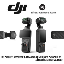 DJI OSMO Pocket 4  (Standard / Creator Combo) 1″ CMOS Pocket Gimbal Camera