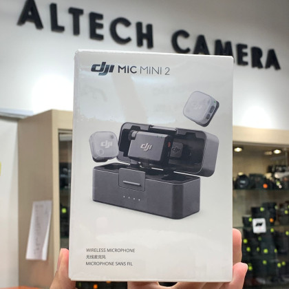 [PRE ORDER] DJI Mic Mini 2 (2Tx  + 1 Rx + Charging Case) Wireless Microphone