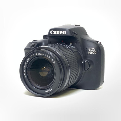 [USED] Canon EOS 4000D with 18-55mm III (SC 9K Only, 98% Like New)