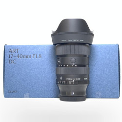 [USED] Sigma 17-40mm F1.8 DC Art Lens for Fuji X Mount (98% Like New With Box)
