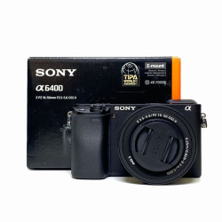 [USED] Sony A6400 with 16-50mm OSS II Kit Lens (Sony My Wrty Until 15th April 2027, SC 5K, 99% Like New With Box)