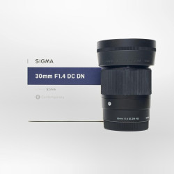 [USED] Sigma 30mm F1.4 DC DN Contemporary Lens for Sony E-Mount (98% Like New with Box)