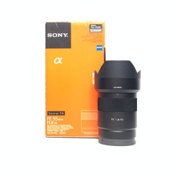 [USED] Sony Sonnar T* FE 55mm F1.8 ZA Lens (97% Like New with Box)