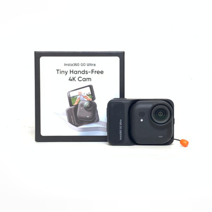 [USED] Insta360 GO Ultra  (Midnight Black, 99% Like New with Box)
