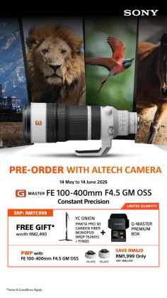 [PRE-ORDER] Sony FE 100-400mm f4.5 GM OSS Lens - PWP with Sony FE 2x/1.4x Teleconverter