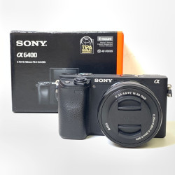 [USED] Sony A6400 with 16-50mm Kit Lens (SC 3K. 99% Like New With Box)