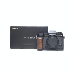 [USED] FUJIFILM X-T50 Body With L Grip (Fuji My Wty Until: 09/2026, SC 3K, 99% Like New With Box)