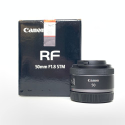 [USED] Canon RF 50mm F1.8 STM Lens  (98% Like New with box)