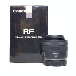[USED] Canon RF 35mm F1.8 Macro IS STM Lens (98% Like New with box)