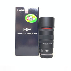 [USED] Canon RF 100mm F2.8L Macro IS USM Lens (Canon My Warranty Until Sep 2027, 99% Like New With Box)