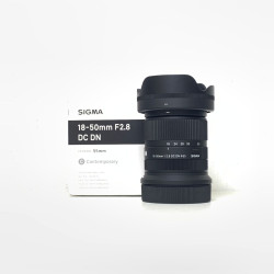 [USED] Sigma 18-50mm F2.8 DC DN Contemporary Lens for Canon RF Mount (99% Like New With Box)