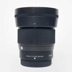[USED] Sigma 56mm f1.4 DC DN Contemporary Lens for Fujifilm X-Mount (96% Like New )