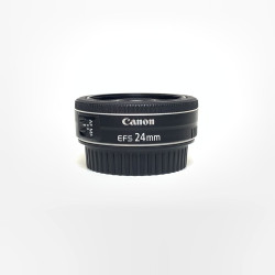 [USED] Canon EF-S 24mm F2.8 STM Lens (98% Like New)