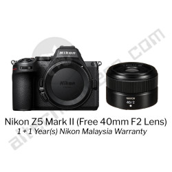 [MAY SALE] Nikon Z5 Mark II (Free 40mm F2 Lens) ( NIKON Malaysia ) Z5ii z5 ii z5 2