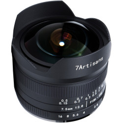 NEW 7Artisans 7.5mm f2.8 II Fisheye Lens (Sony E)