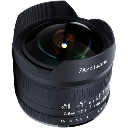 NEW 7Artisans 7.5mm f2.8 II Fisheye Lens (Sony E)