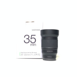 [USED] Samyang AF 35mm f1.4 P FE Lens For sony E mount( 98% like New With box)