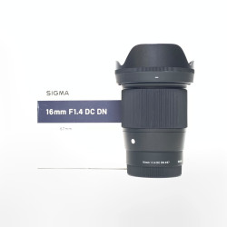 [USED] Sigma 16mm F1.4 DC DN Contemporary Lens for Sony E (98% Like New With box)