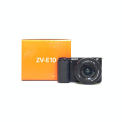 [USED] Sony ZV-E10 Kit 16-50mm Lens ( Sony MY WTY Until 07/2027, 97% Like New With Box)