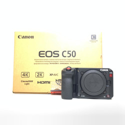 [USED] Canon EOS C50 Full-Frame 7K Cinema Camera (Unregistered Canon MY WTY, 99% Like New With Box)