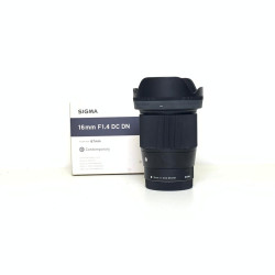 [USED] Sigma 16mm F1.4 DC DN Contemporary Lens for Sony E (97% Like New With box)