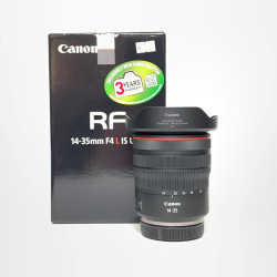 [USED] Canon RF 14-35mm F4L IS USM Lens (Canon My Wty 9/2026, 99% Like New With Box)