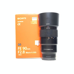 [USED] Sony FE 90mm F2.8 Macro G OSS Lens (95% Like New with box)