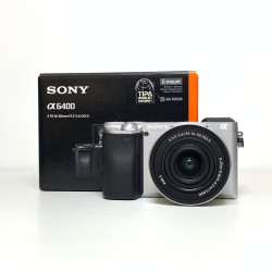 [USED] Sony A6400 Kit 16-50mm F3.5-5.6 OSS ( SC 3K only, Sony Wty til April 2028, 99% Like New With Box)