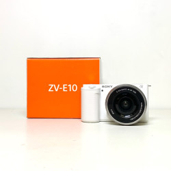 [USED] Sony ZV-E10 Kit 16-50mm Lens (SC 2K, 99% Like New With Box)