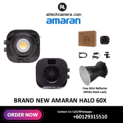 Amaran Halo 60x Bi-Color LED Monolight (Free Mini Reflector While Stock Last)