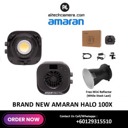 Amaran Halo 100x Bi-Color LED Monolight (Free Mini Reflector While Stock Last)