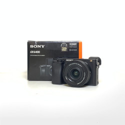 [USED] Sony A6400 with 16-50mm OSS II Kit Lens (Sony My Wrty Until 06/2028, SC 5K, 99% Like New With Box)