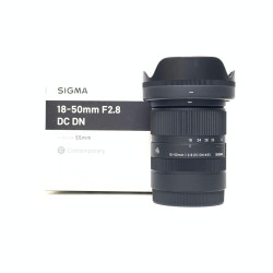 [USED] Sigma 18-50mm F2.8 DC DN Contemporary Lens for Sony E-Mount (99% Like New with Box)