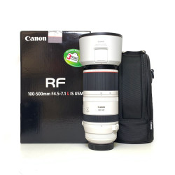 [USED] Canon RF 100-500mm f4.5-7.1L IS USM Lens (Wtry til May2029 , 1 Month Old , 99.99% Like New With Box)