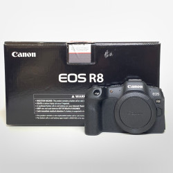 [USED] Canon EOS R8 Mirrorless Camera Body Only (SC 11K, Canon Wty Jan 2028, 99% Like New With Box)