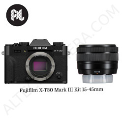 NEW Fujifilm X-T30 III Kit XC 15-45mm F3.5-5.6 OIS PZ Lens (Black / Silver / Charcoal Silver)