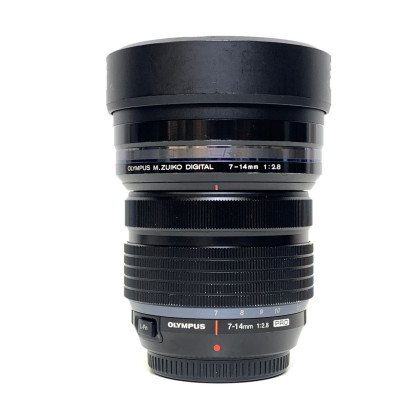 [USED] Olympus M.Zuiko Digital ED 7-14mm f2.8 PRO Lens (94% Like New With Pouch)